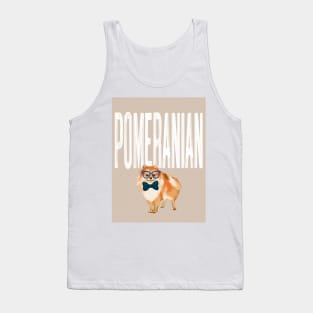 Pomeranian Dog Tank Top